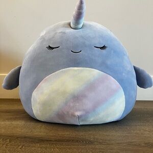 Naomi The Narwhal Squishmallow 16 Inch